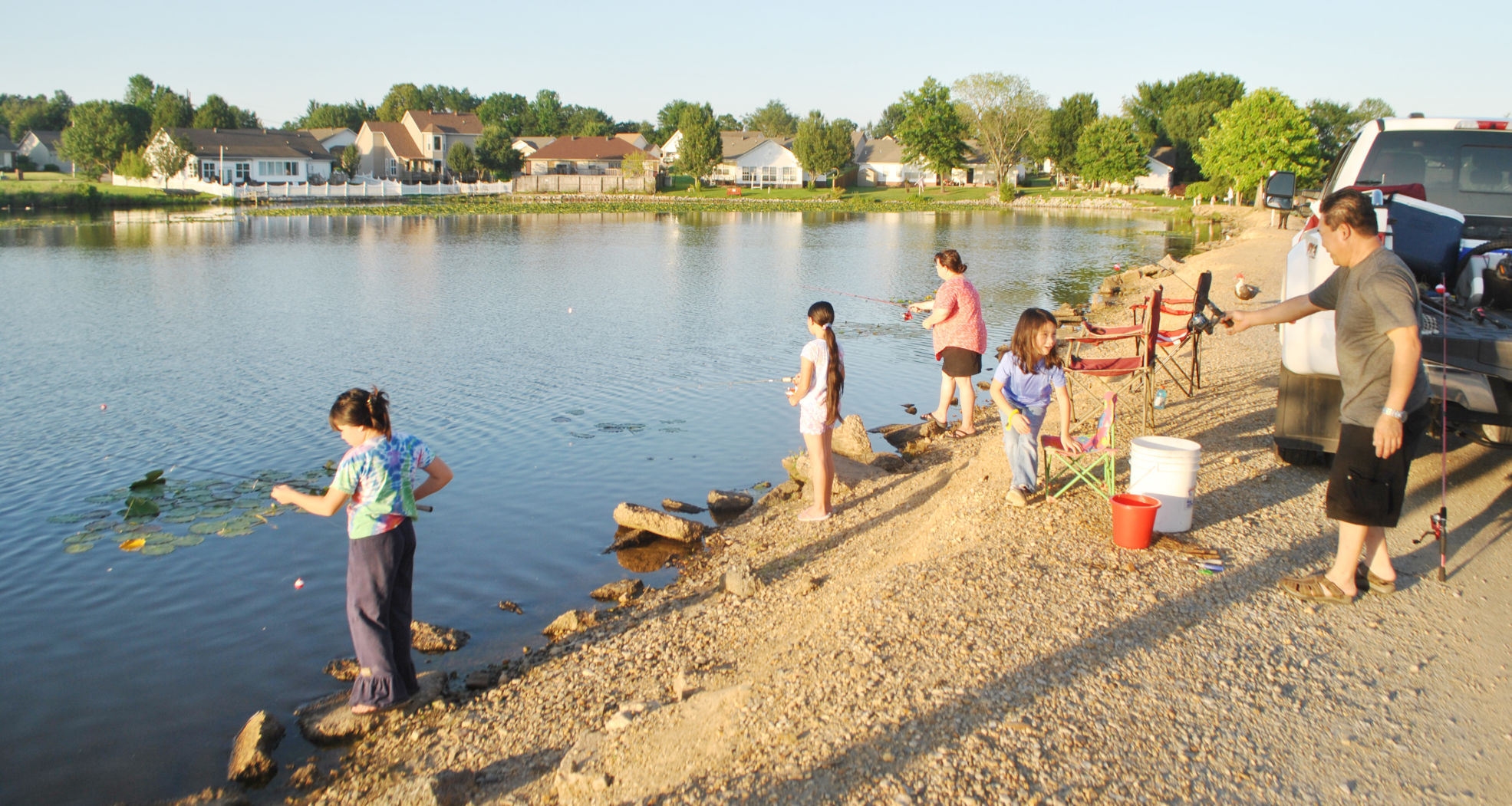 FISHING ON A SUNDAY AFTERNOON